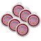Jumbo Circular Washable Stamp Pad - Pink - 5.75" dia. - Pack of 6